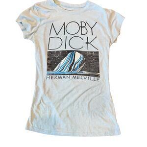 Out Of Print Moby Dick Women’s T-Shirt. Size Medium
